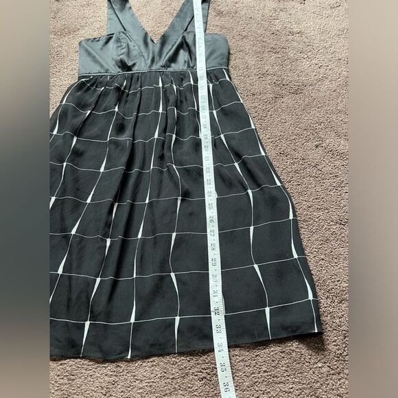 Express Vintage Babydoll Silk and Chiffon Dress - Picture 10 of 10